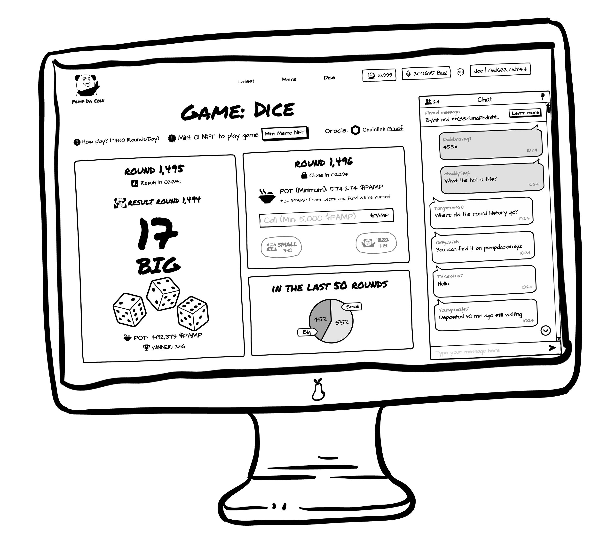 Game Dice Pamp Da Coin on pc